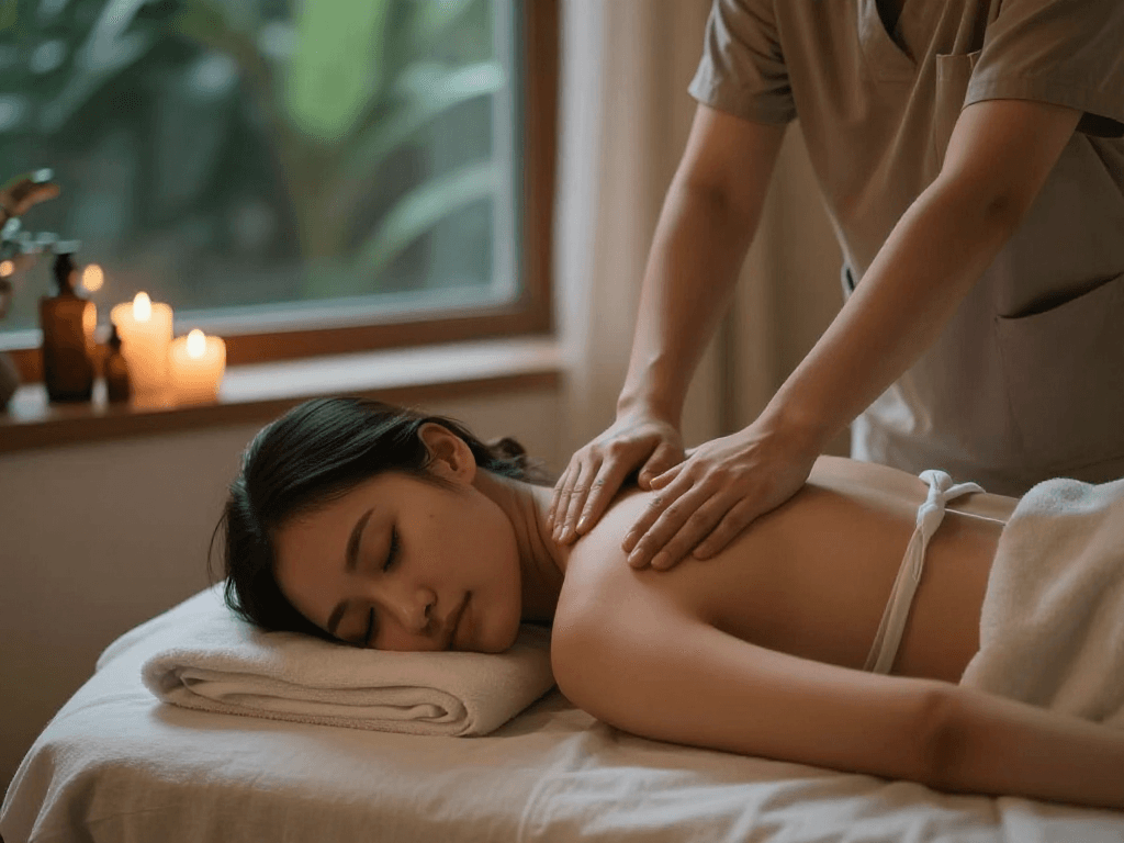 Experience a rejuvenating 구리출장안마 with expert therapists in a serene home environment.