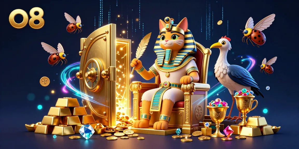 Experience the thrill at o8's vibrant casino with treasures and luck in every spin.