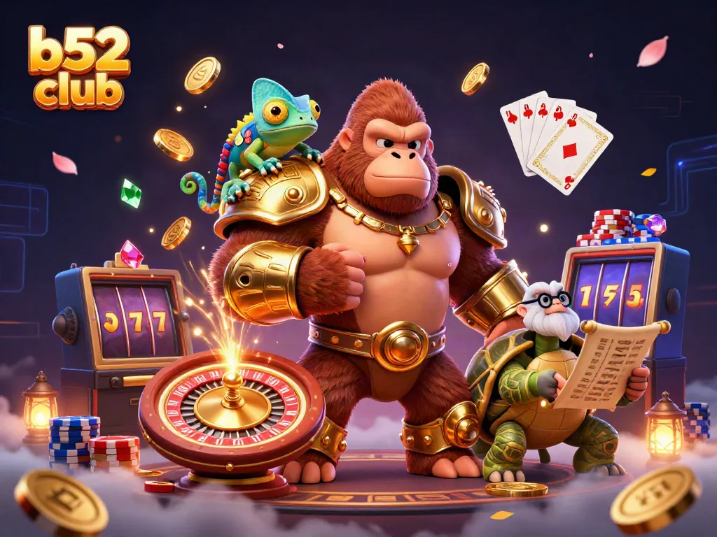 Experience the excitement of B52 Club with thrilling games and dynamic elements.