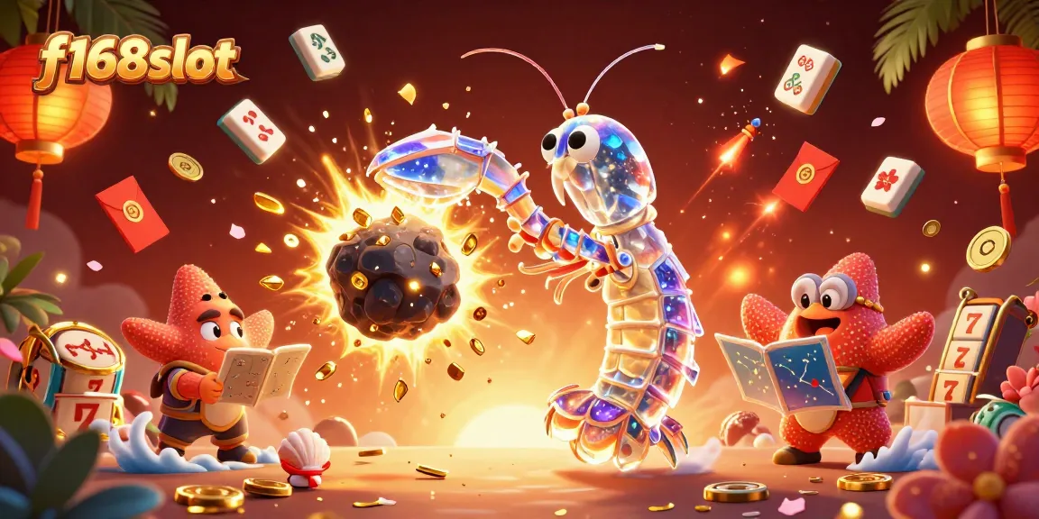 Experience exciting wins at f168slot with vibrant gaming elements and characters in action.