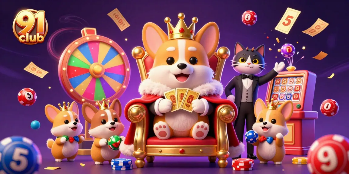 Join the 91 club and experience thrilling games with exciting lottery elements and vibrant visuals.