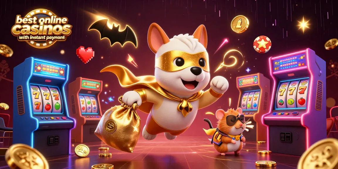 Experience the excitement of the best online casinos with instant payout through thrilling 3D action.